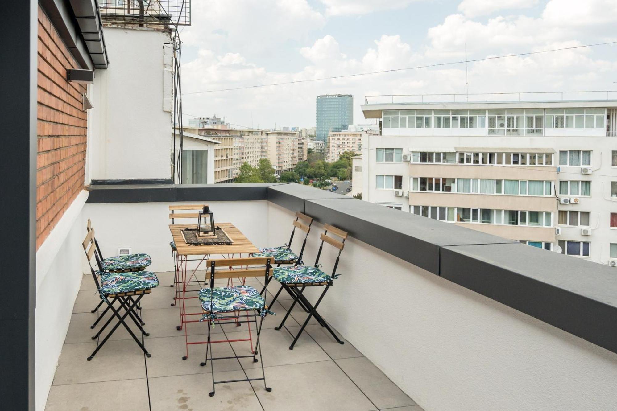 Mood Penthouse - 3Br Luxury Stay In 부쿠레슈티 외부 사진